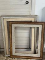 Lijst (2) - Hout - goudblad lijsten, Antiek en Kunst