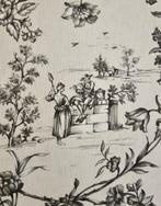 OFFERT! Exclusief origineel Toile de Jouy stof - klassiek
