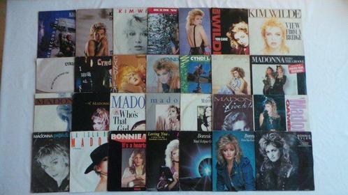 Madonna, Kim Wilde, Cyndi Lauper, Bonnie Tyler - 28 x 7, Cd's en Dvd's, Vinyl Singles