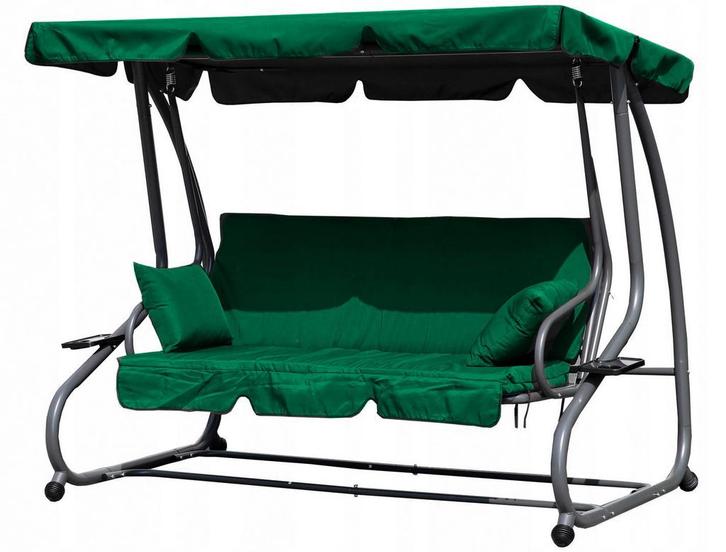 Schommelbank Tuin 3-persoons | Retourdeal | 46% Korting, Tuin en Terras, Hangmatten, Met standaard, Buiten, Nieuw, Meerpersoons