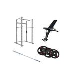 Gymfit - Volledig Home Gym Pakket - Power Cage - Squat Rack, Ophalen of Verzenden, Nieuw