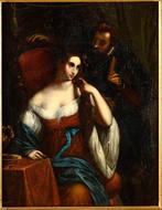 Achille Deveria (1800-1857) - Titians Mistress, Antiek en Kunst