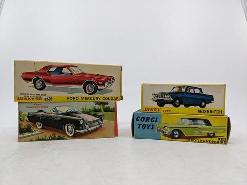 4x Miniatuur Tekno, Dinky Toys, corgi Toys, Verzamelen, Automerken, Motoren en Formule 1