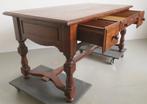 Schrijftafel - Eik - Massief, Antiek en Kunst