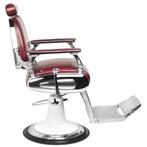 Gabbiano Moto Style Barber Chair Burgundy – Professionele, Huis en Inrichting, Stoelen, Ophalen of Verzenden, Nieuw