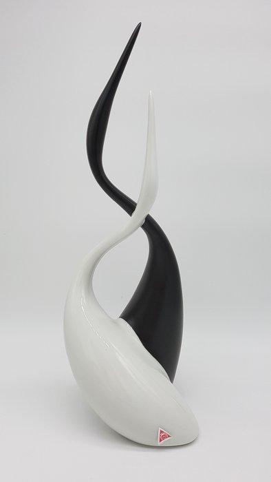 Royal Dux - Jaroslav Ježek - Figuur - Herons in love dance;, Antiek en Kunst, Antiek | Glas en Kristal