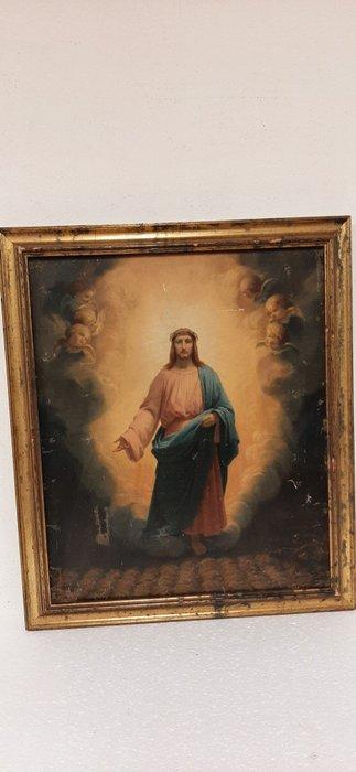 Italiaanse school (XIX) - Cristo redentore, Antiek en Kunst, Kunst | Schilderijen | Klassiek