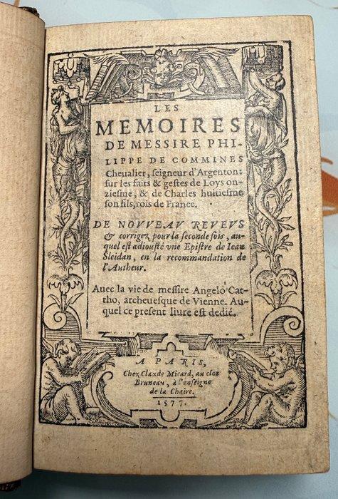 PHILIPPE DE COMMYNES - Les memoires sur les faits et gestes, Antiek en Kunst, Antiek | Boeken en Bijbels