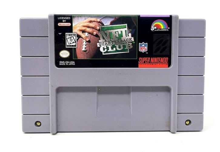 NFL Quarterback Club (NTSC) [Super Nintendo], Spelcomputers en Games, Games | Nintendo Super NES, Zo goed als nieuw, Ophalen of Verzenden