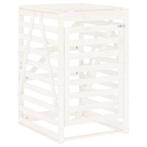 Containerberging 84x90x128,5 cm massief grenenhout wit, Huis en Inrichting, Verzenden, Nieuw