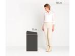Brabantia Touch Bin Prullenbak - 60 liter - Matt Black/Matt, Verzenden, Zo goed als nieuw