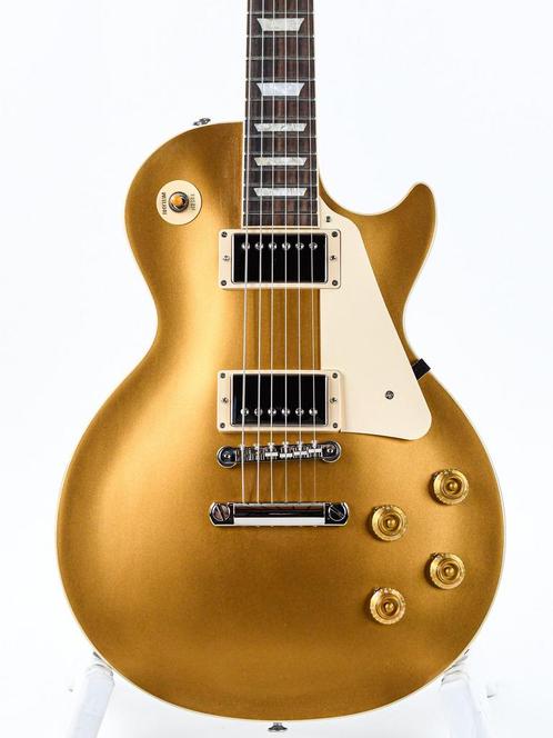 Gibson Les Paul Standard 50s Goldtop (Elektrische Gitaren), Muziek en Instrumenten, Snaarinstrumenten | Gitaren | Elektrisch, Solid body