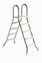 IDEAL A-frame RVS zwembadtrap 2 x 4 treden - AISI 304, Tuin en Terras, Zwembad-toebehoren, Verzenden, Nieuw