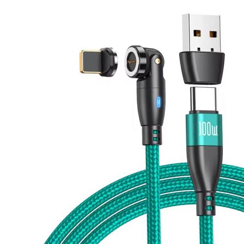 USB Type C naar iPhone Lightning Magnetische Oplaadkabel -, Telecommunicatie, Mobiele telefoons | Telefoon-opladers, Nieuw, Verzenden