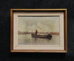 Joop Zeegers (1920-2008) - Man in bootje