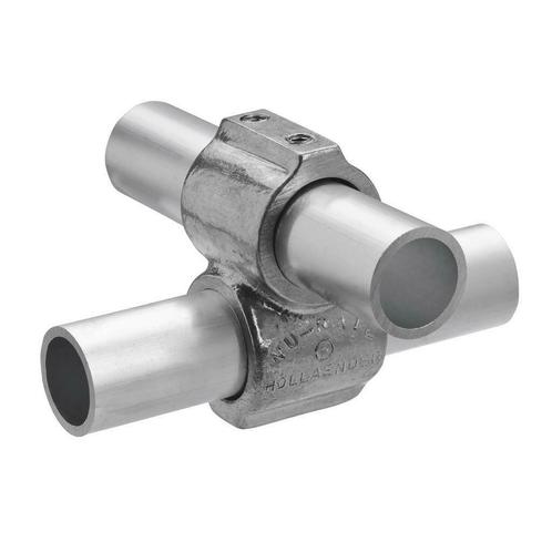 Buiskoppeling Kruisstuk uit het Vlak Ø 42 mm Aluminium, Doe-het-zelf en Verbouw, IJzerwaren en Bevestigingsmiddelen, Nieuw, Verzenden