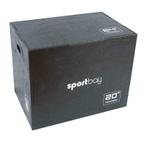 Zwart Plyobox Sportbay® 3-in-1 Plyo box 34 % Korting, Sport en Fitness, Fitnessmaterialen, Verzenden, Nieuw