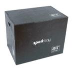 Zwart Plyobox Sportbay® 3-in-1 Plyo box 34 % Korting, Verzenden, Nieuw