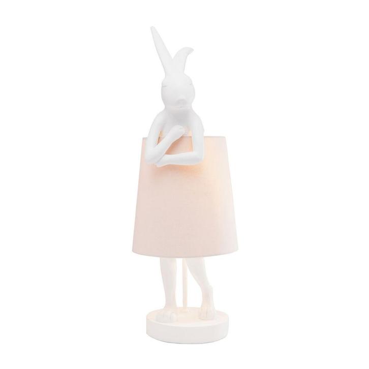 *WOONWINKEL* Kare Design Rabbit White Lamp Konijnfiguur Wit, Huis en Inrichting, Lampen | Tafellampen, Nieuw, Verzenden