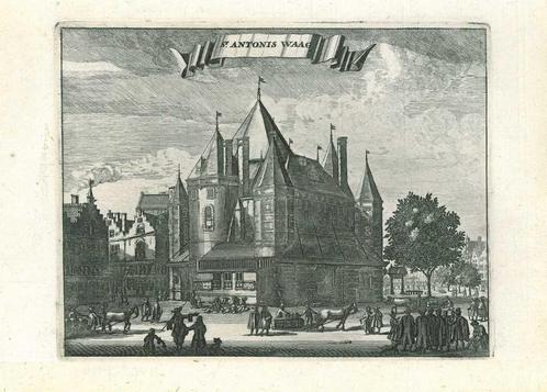 Zicht op Amsterdam, Antiek en Kunst, Kunst | Etsen en Gravures