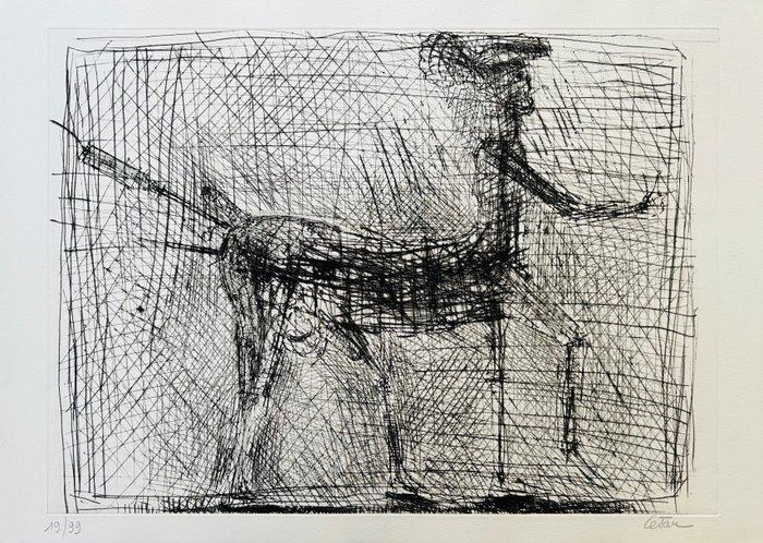 César Baldaccini (1921-1998) - Centaure, Hommage à Picasso -, Antiek en Kunst, Antiek | Overige Antiek