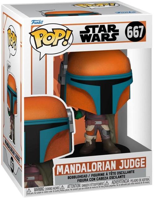 Funko Pop! - Star Wars The Mandalorian Judge #667 | Funko -, Verzamelen, Poppetjes en Figuurtjes, Nieuw, Verzenden
