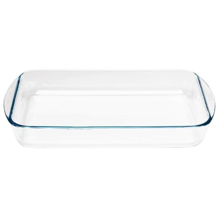 Ovenschaal ovaal  rechthoekig glas 3,1L | 23(d)x35(b)cm, Zakelijke goederen, Horeca | Keukenapparatuur, Nieuw in verpakking, Verzenden