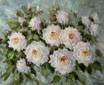 Rabazulkina Valentina (1964) - White roses, Antiek en Kunst, Kunst | Schilderijen | Klassiek