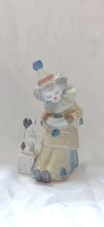 Lladró - Beeldje - Pierrot with concertina - Porselein, Antiek en Kunst
