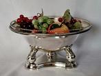 Wilhelm Wolff - Pforzheim - Fruitschaal - Glas, messing /