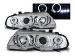 Angel Eyes koplampen Chrome geschikt voor BMW E46 Cabrio, Auto-onderdelen, Verlichting, Verzenden, Nieuw, BMW