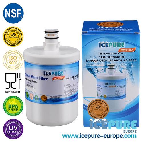 Smeg Waterfilter LT500P / 5231JA2002A van Icepure RWF0100A, Witgoed en Apparatuur, Koelkasten en IJskasten, Nieuw