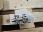 Riko thermostatisch 3/4 onderblok recht geborsteld staal, Doe-het-zelf en Verbouw, Verwarming en Radiatoren, Ophalen of Verzenden