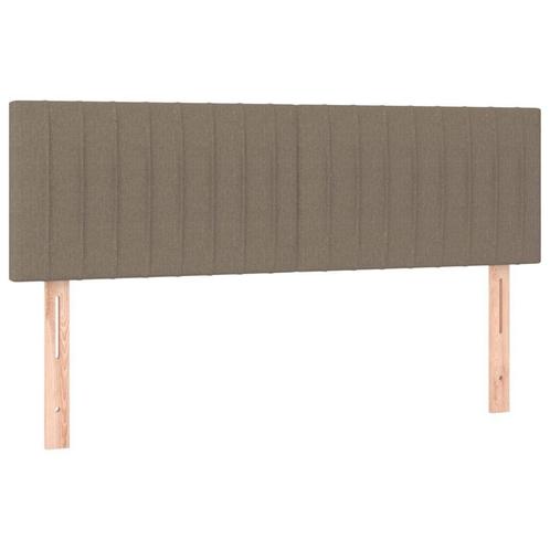 2 Hoofdborden 72cm - Taupe Stof - Tweedekansje - OP=OP!, Huis en Inrichting, Slaapkamer | Bedden, 140 cm, Verstelbaar, Beige, Nieuw