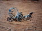 Miniatuur beeldje - Zilveren miniatuur - .835 zilver, Antiek en Kunst