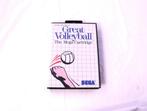 SEGA Master System - Great Volleyball [No Manual], Spelcomputers en Games, Games | Sega, Ophalen of Verzenden, Nieuw