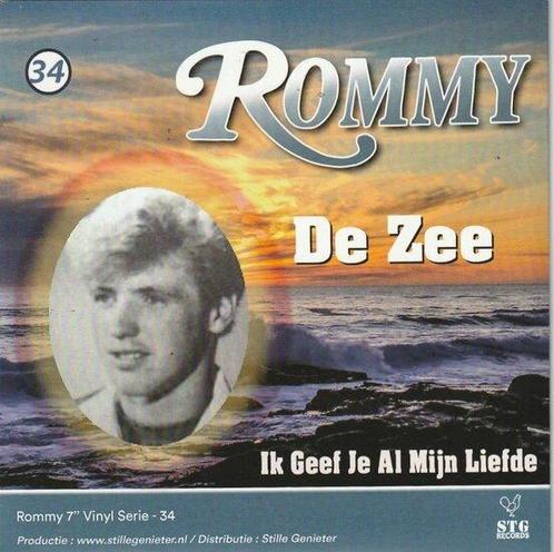 Rommy - De Zee + Ik Geef Je Al Mijn Liefde (Vinylsingle), Cd's en Dvd's, Vinyl | Nederlandstalig, Verzenden