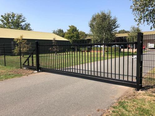 Schuifpoort Professional 400cm, Tuin en Terras, Schuttingen, Minder dan 3 meter, Nieuw, IJzer, 1 tot 2 meter, Verzenden