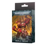 World Eaters Datasheet cards  (Warhammer 40.000 nieuw), Hobby en Vrije tijd, Wargaming, Ophalen of Verzenden, Nieuw