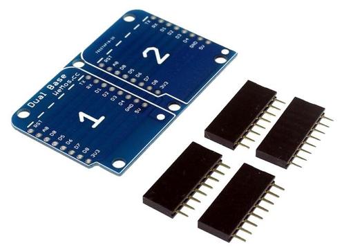 WeMos D1 mini Dual base shield, Hobby en Vrije tijd, Elektronica-componenten, Verzenden