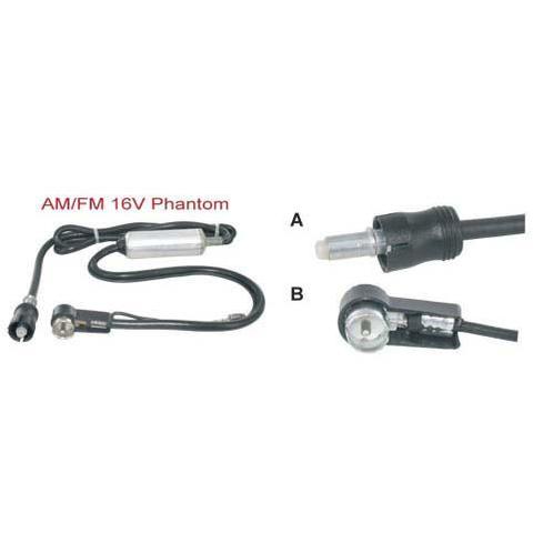 AM/FM 16V Phantom antenne adapter, Auto diversen, Overige Auto diversen, Verzenden