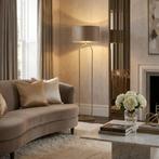 Bohemian Vloerlamp Verona Brons - Ø15cm - Hoogte 161cm, Nieuw, Bohemian, Ophalen of Verzenden, Metaal