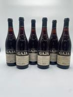 1974 Gaja - Barbaresco - 6 Flessen (0.75 liter), Nieuw