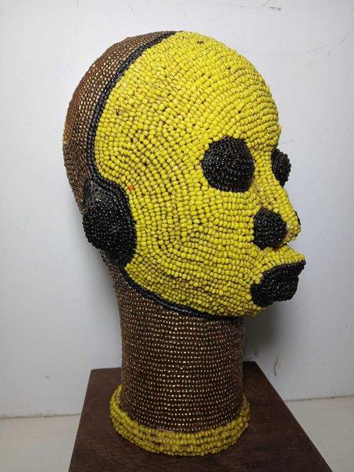 Tête bamileke - Bamileke - Kameroen (Zonder Minimumprijs), Antiek en Kunst, Kunst | Niet-Westerse kunst