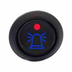 Schakelaar met zwaailicht logo BLAUW LED, Ophalen of Verzenden, Nieuw