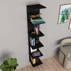 [en.casa] Wandplank Surahammar 180x34,5x30 cm marmer zwart, Huis en Inrichting, Woonaccessoires | Wandplanken en Boekenplanken