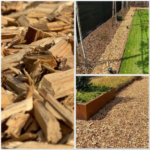 Deco Houtsnippers direct leverbaar voordelig, tegen onkruid, Tuin en Terras, Bielzen en Borders, Minder dan 25 cm, Nieuw, Hout