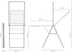 Brabantia HangOn Droogrek 25m - Inklapbaar Wasrek met Stang, Verzenden, Zo goed als nieuw