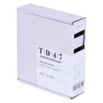 TD47 Krimpkous Box H-2(Z) 1.2Ø / 0.6Ø 10m - Zwart, Doe-het-zelf en Verbouw, Gereedschap | Handgereedschap, Nieuw, Verzenden