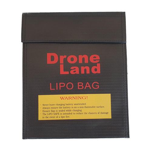 DroneLand Lipo Bag Black (Large) (23x30cm), Hobby en Vrije tijd, Modelbouw | Radiografisch | Helikopters en Quadcopters, Nieuw